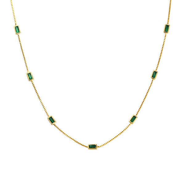 Green Chain halskæde, Spinning Jewelry