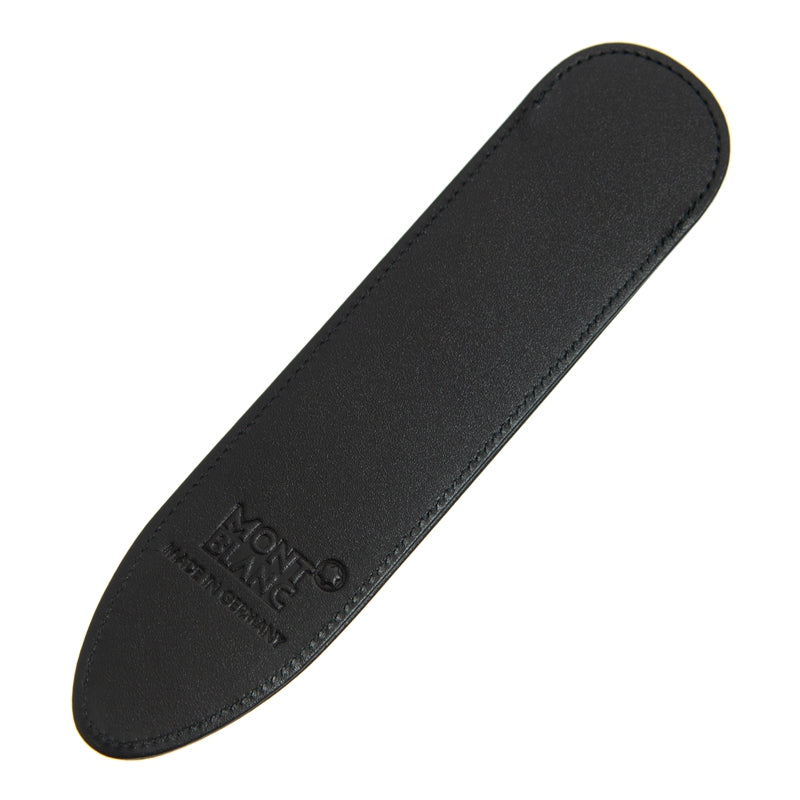 MontBlanc penne sleeve i sort læder