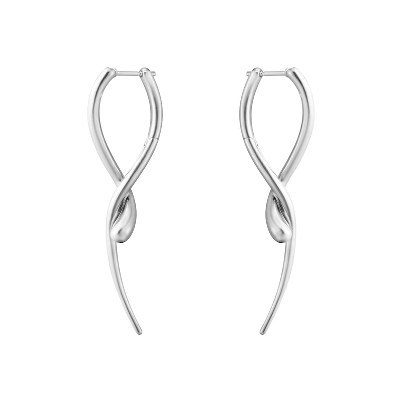 Mercy lange øreringe i sterlingsølv / Georg Jensen 10015150