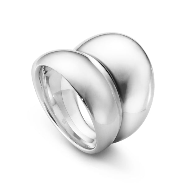 Georg Jensen CURVE sølvring