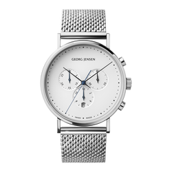 Georg Jensen KOPPEL 41mm stål herreur - 10019776