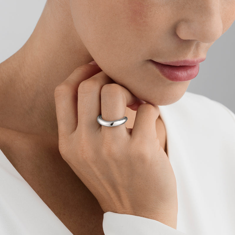 Offspring ring i sterlingsølv / Georg Jensen 200001370004