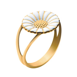 Georg Jensen DAISY 11 mm forgyldt ring