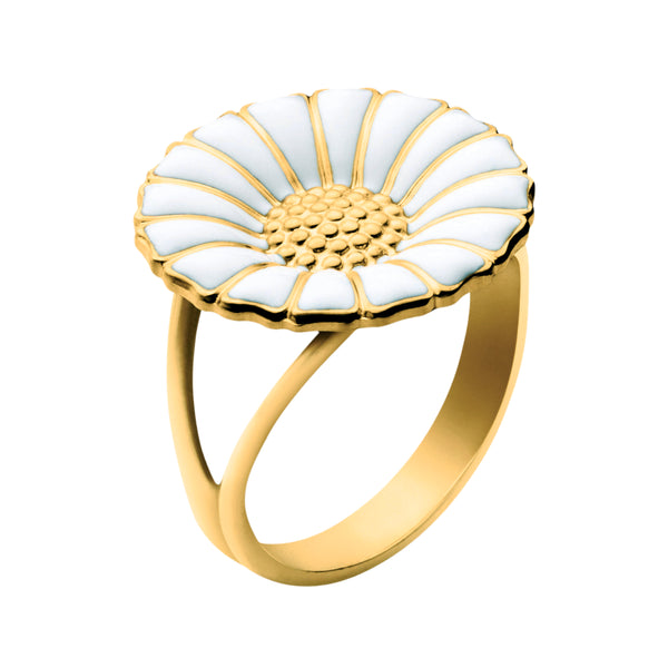 Daisy ring 18 mm forgyldt / Georg Jensen 20000313