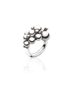 Georg Jensen MOONLIGHT GRAPES lille klase ring