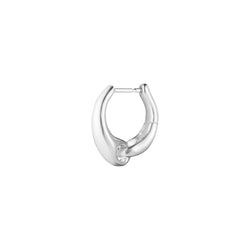 Georg Jensen REFLECT lille sølv ørering, 1 stk. - 20001176
