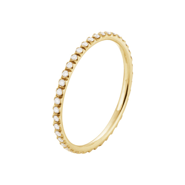 Georg Jensen SIGNATURE DIAMONDS lille guld ring - 20001256