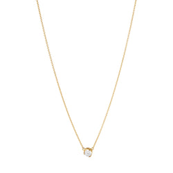 Georg Jensen SIGNATURE DIAMONDS guld diamant halskæde, 0.20 ct. - 20001259