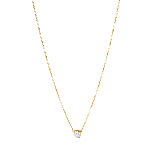 Georg Jensen SIGNATURE DIAMONDS guld diamant halskæde, 0.20 ct. - 20001259