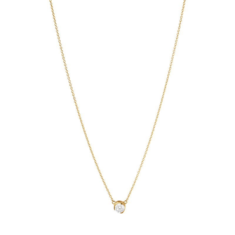 Georg Jensen SIGNATURE DIAMONDS guld diamant halskæde, 0.20 ct. - 20001259