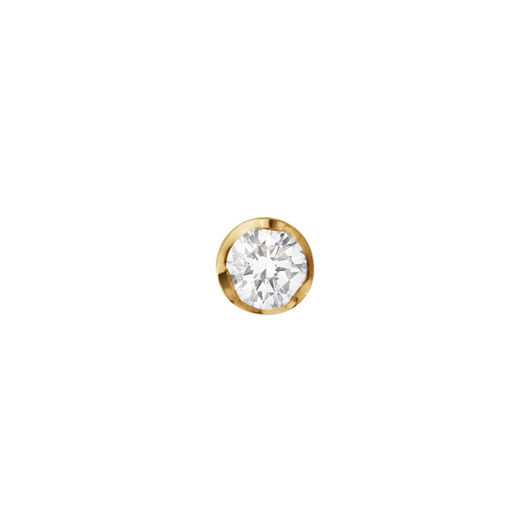 Signature dia. ørestik 18 kt guld 0,10 ct / Georg Jensen 20001269