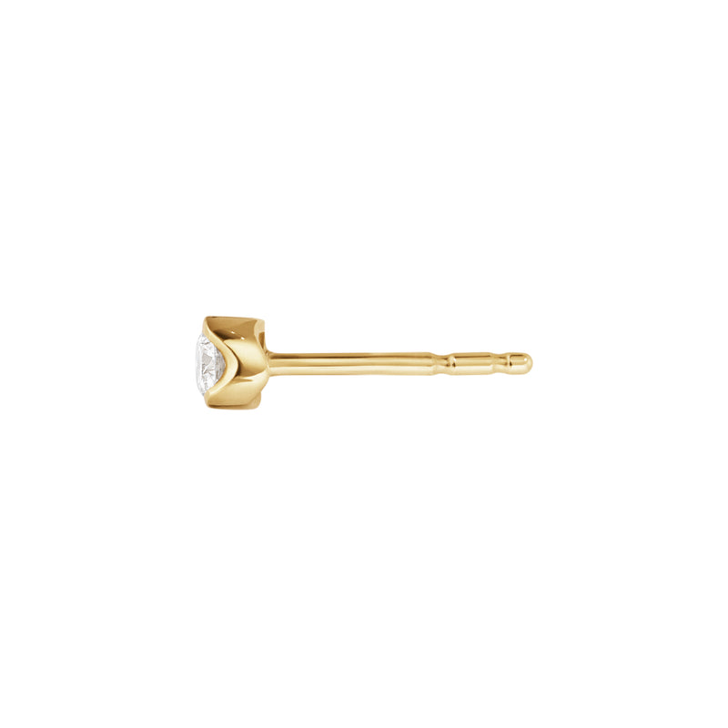 Georg Jensen SIGNATURE DIAMONDS guld ørestik 0,10 ct. - 20001269