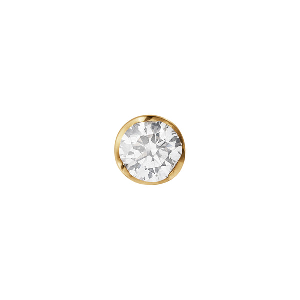 Georg Jensen SIGNATURE DIAMONDS guld diamant ørestik, 0,20 ct. - 20001291