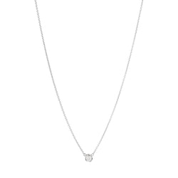 Georg Jensen SIGNATURE DIAMONDS hvidgulds diamant halskæde, 0.10 ct. - 20001344