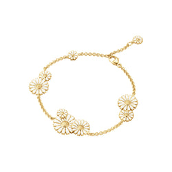 Daisy Layered armbånd m. 9 blomster / Georg Jensen 20001667