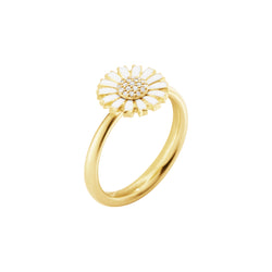 Georg Jensen DAISY 2025 forgyldt diamant ring 0.05 ct. - 20001722