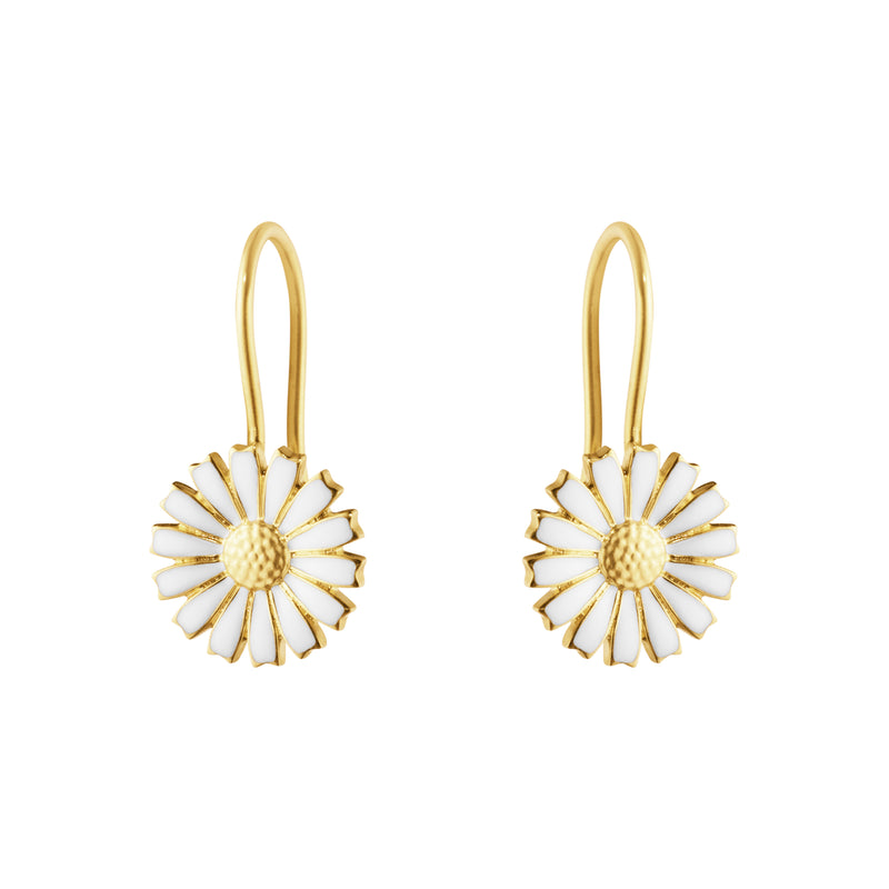 Georg Jensen DAISY 2025 forgyldte ørekroge - 20001723