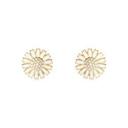 Georg Jensen DAISY 2025 forgyldte diamant ørestikker 0.10 ct. - 20001726