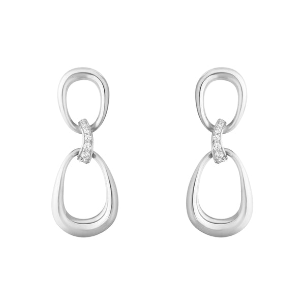 Offspring brillant sølv ørestikker - Georg Jensen 20001848