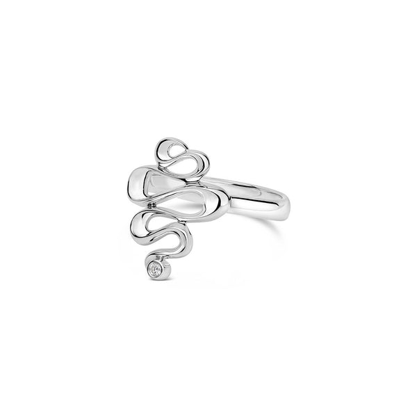 Broadwater sølv ring 0,03 ct. H-SI brillant - Daniel Bentley 160855