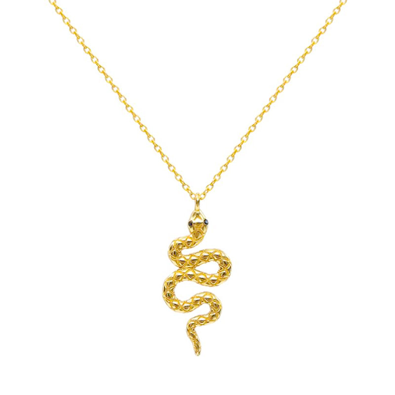 Happy Snake halskæde, Spinning Jewelry