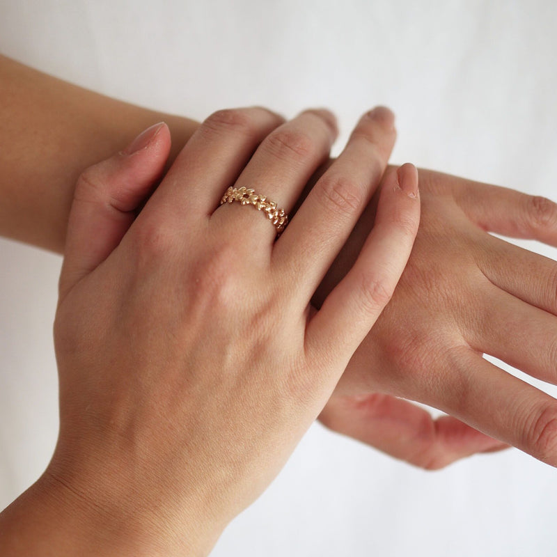 Hearts smal guldring - Per Borup 940R