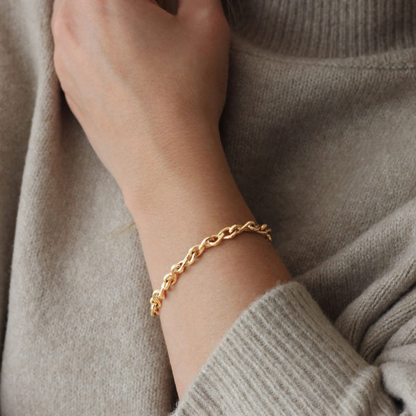 Infinity lille guld armbånd - Per Borup 376A