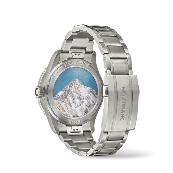 Montblanc 1858 Geosphere 0 Oxygen The 8000 42 mm armbåndsur - MB130982