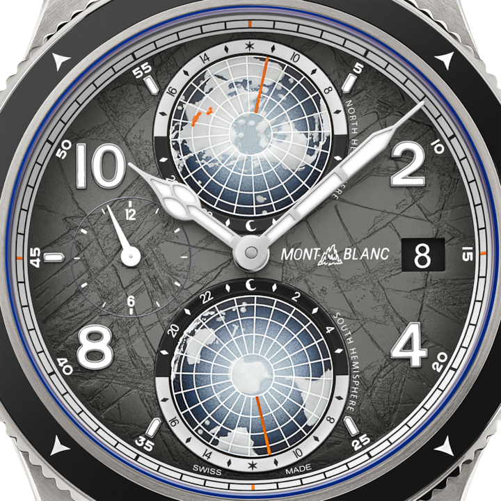 Montblanc 1858 Geosphere 0 Oxygen The 8000 42 mm armbåndsur - MB130982