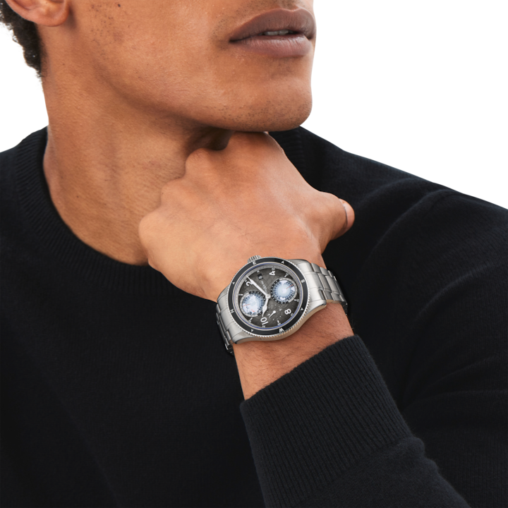 Montblanc 1858 Geosphere 0 Oxygen The 8000 42 mm armbåndsur - MB130982