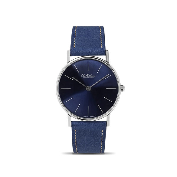 Ole Mathiesen 1962 Classic 33mm, Blå - OM6.33Q.CL