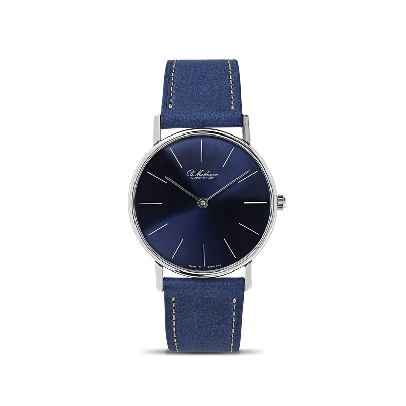 Ole Mathiesen 1962 Classic 33mm, Blå - OM6.33Q.CL