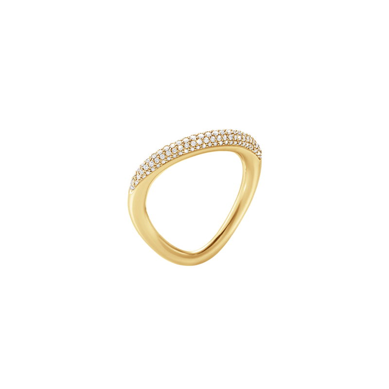 Offspring guld ring pavé 0,35ct / Georg Jensen 200009900003