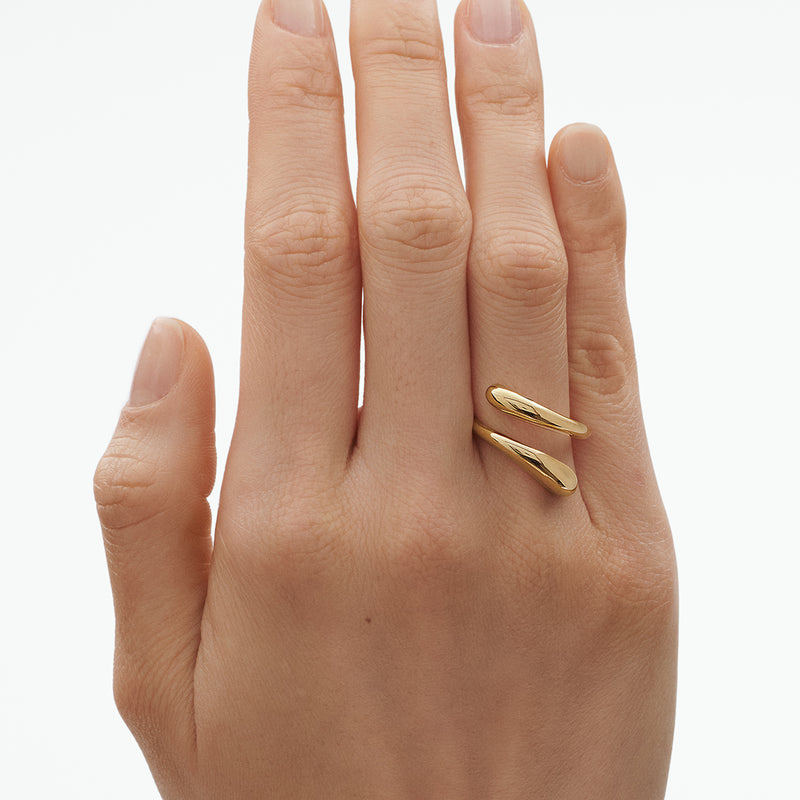 Mercy Twist guld ring - Georg Jensen 20001829