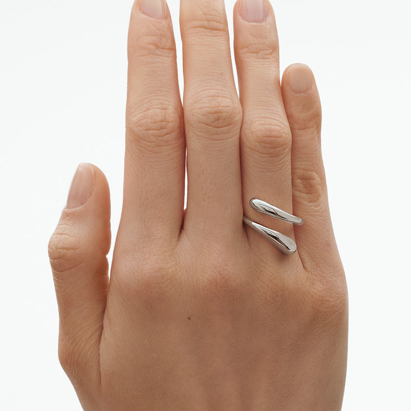Mercy Twist sølv ring - Georg Jensen 20001839