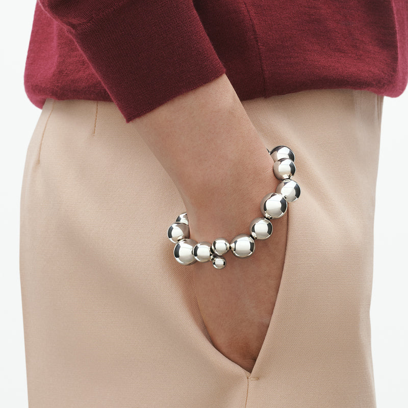 Moonlight Grapes sølv armbånd - Georg Jensen 20001824