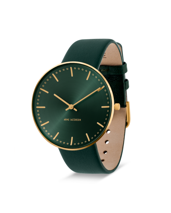 City Hall Evergreen 40mm herreur - Arne Jacobsen 53208-2088G