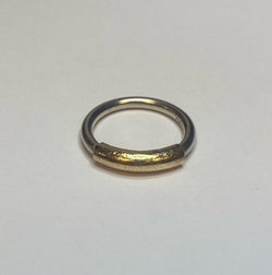 Ring, 2,5 mm med guld