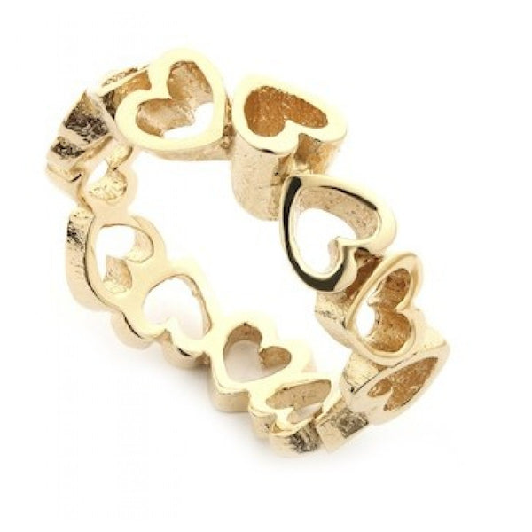 Per Borup, "open your heart" ring, 14 kt guld