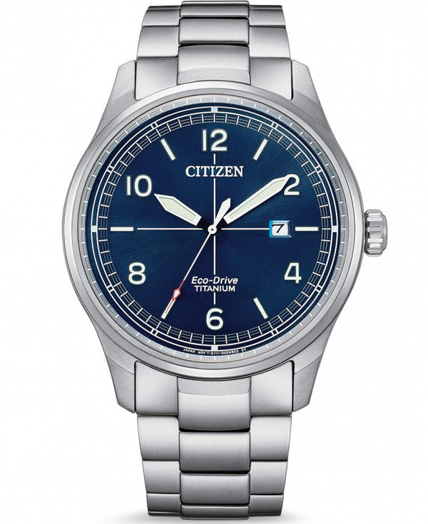 Citizen eco-drive, blå skive 42mm