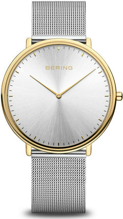 Bering, unisex classic ur med mesh-lænke