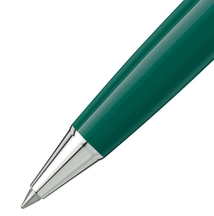 montblanc, pix deep green rollerball pen