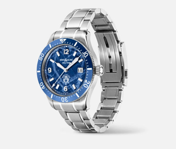 Mont Blanc, herreur 1858 iced sea automatic 41mm